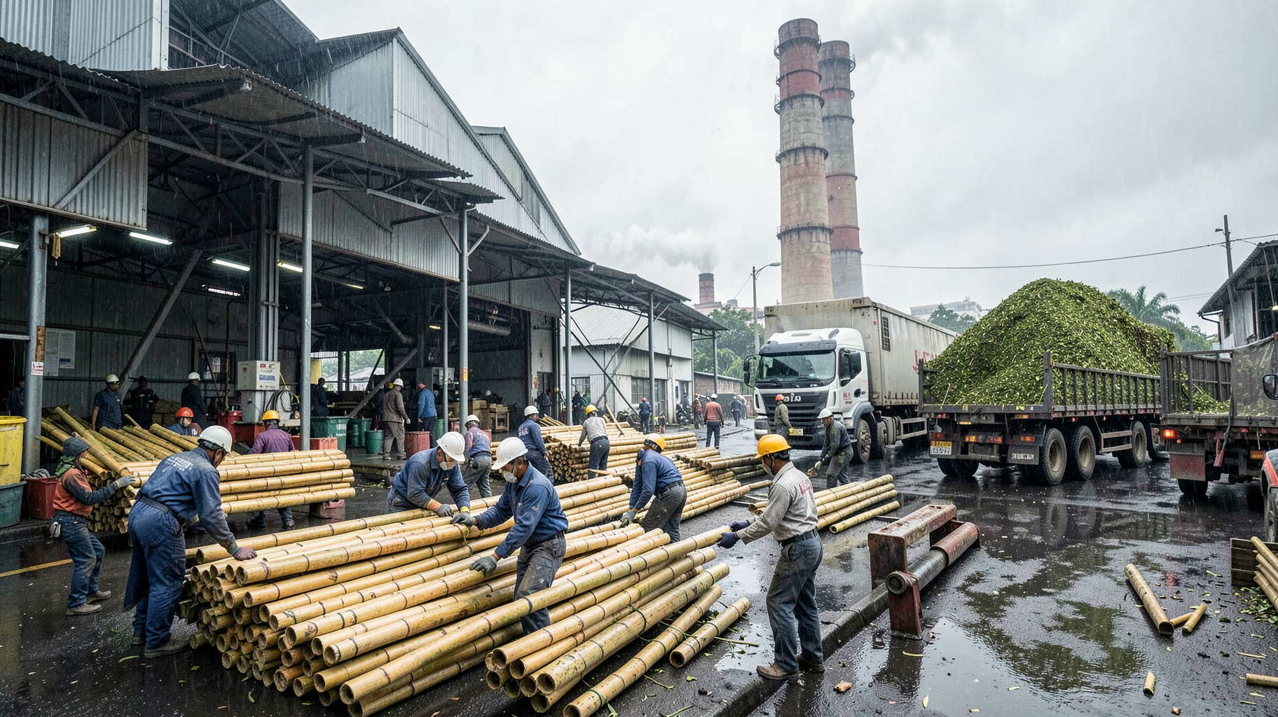 マハラシュトラ州竹産業政策で500億ルピー投資と雇用創出へ、9月サミット開催を象徴するイメージ画像